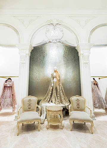 Elegant spaces: Malhotra’s store at dubai mall, designed by gauri khan, has nri, arab, russian and even chinese shoppers frequenting.