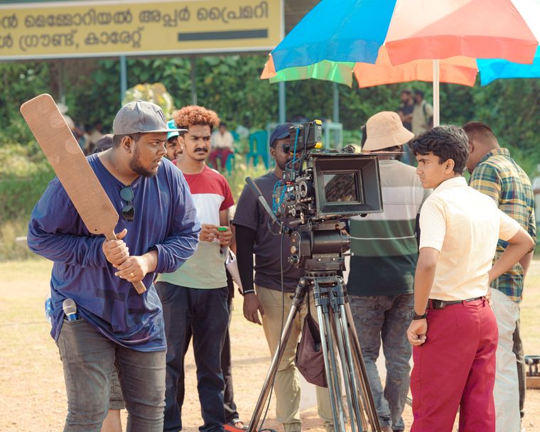 Vinesh instructs the actor who plays Ambady in the film.