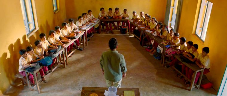 Seat change: The new seating arrangement in the film.