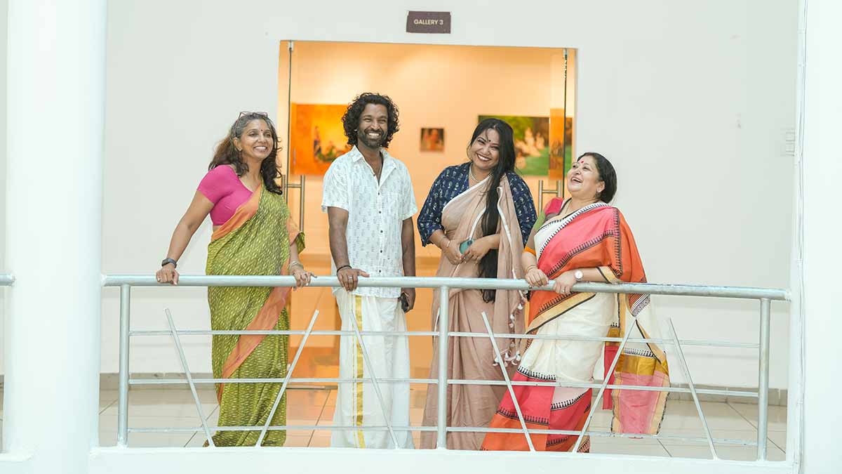 Collective effort: (From left) Anupama Rajiv, Prasanth K.P., Aswathy Raveendran and Asha Nair | Satyanarayana Gola