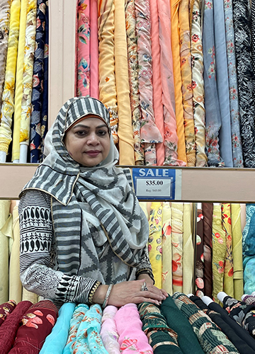 People power: Samiha Chowdhury, originally from Bangladesh, has not missed a vote in the the past 28 years | Lavina Melwani