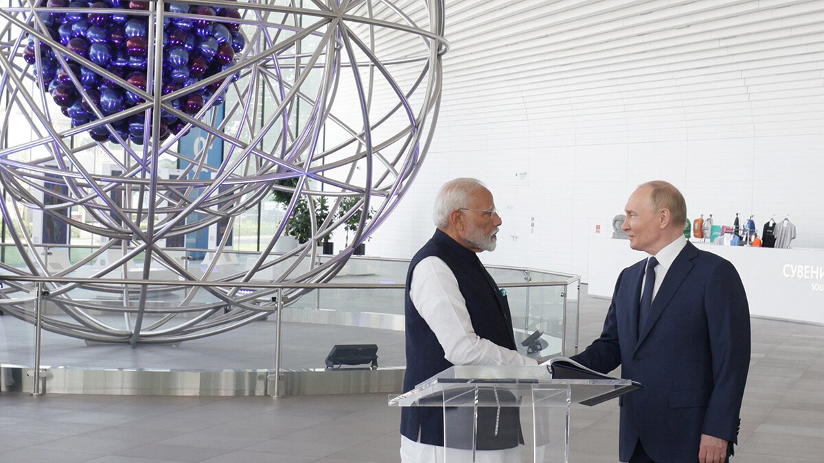 Ties that bind: Prime Minister Modi with President Putin during his visit to Moscow | Reuters