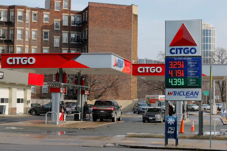 Fuelling the feud: A Citgo gas station in Boston, Massachusetts | Reuters