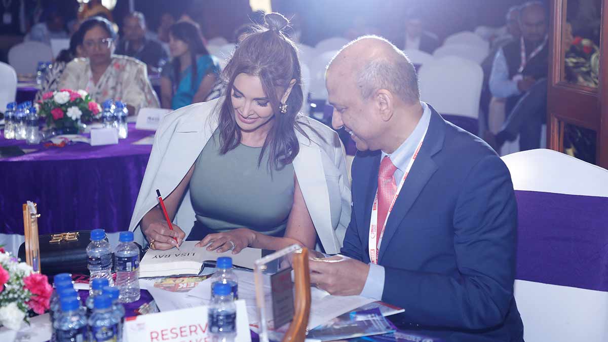 Lisa Ray and Dr Jame Abraham