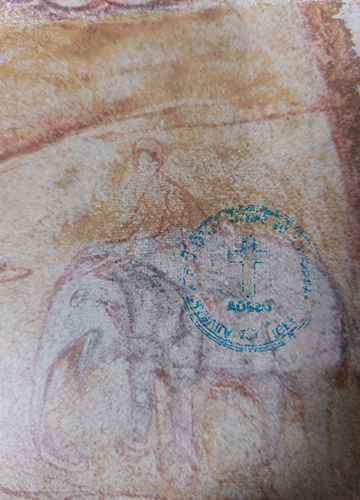 The picture of a fresco in Montemor-o-Novo, around 100km from Lisbon | Courtesy G.R. Indugopan
