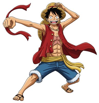 Monkey D. Luffy from One Piece