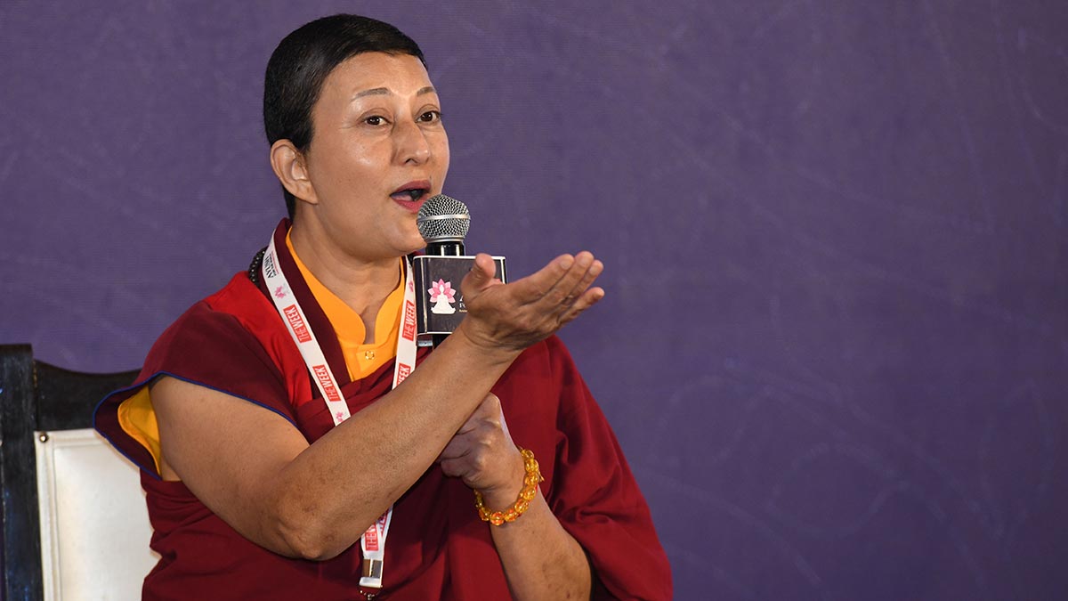 Lama Aria Drolma, model-turned-nun | Sanjay Ahlawat