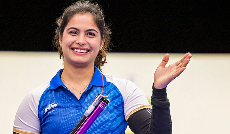 Double delight: Manu Bhaker
