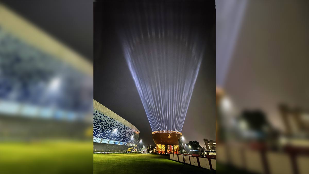 For the future: Shuttle, Bhubaneswar, built at a cost of Rs75 crore, was funded by Dalmia Bharat | Bhanu Prakash Chandra