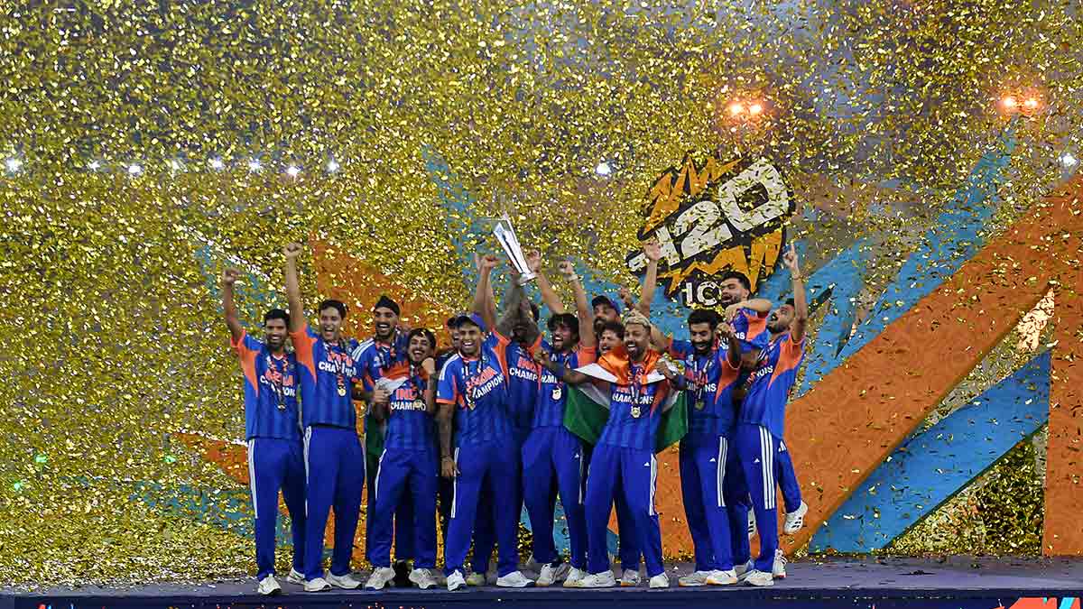 Heroes at home: The team with the trophy. India have unlocked a new benchmark for T20Is | Amey Mansabdar