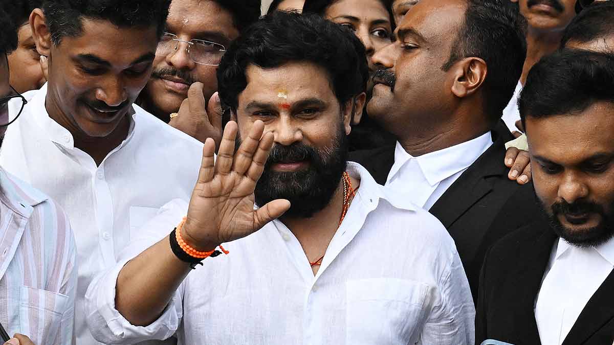 Perfect script: Dileep at the principal sessions court, Ernakulam, after his acquittal | Tony Dominic