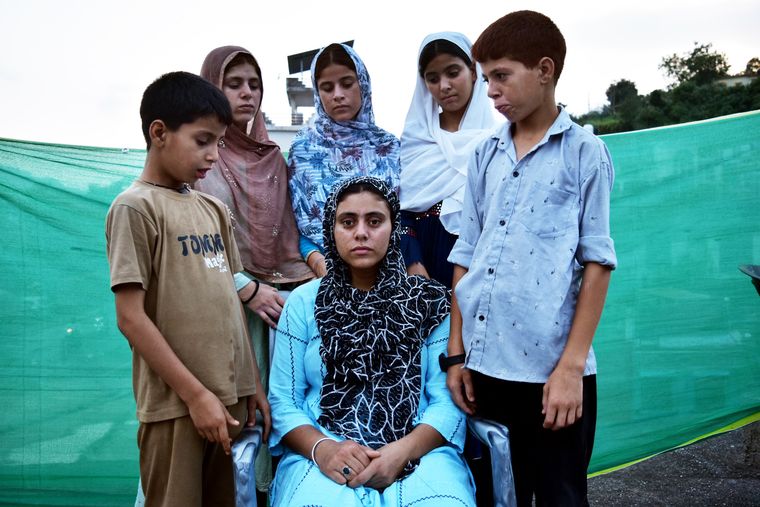 In it together: Children of Mohammad Akram, who was killed in the shelling from Pakistan | Arsalan Ashiq