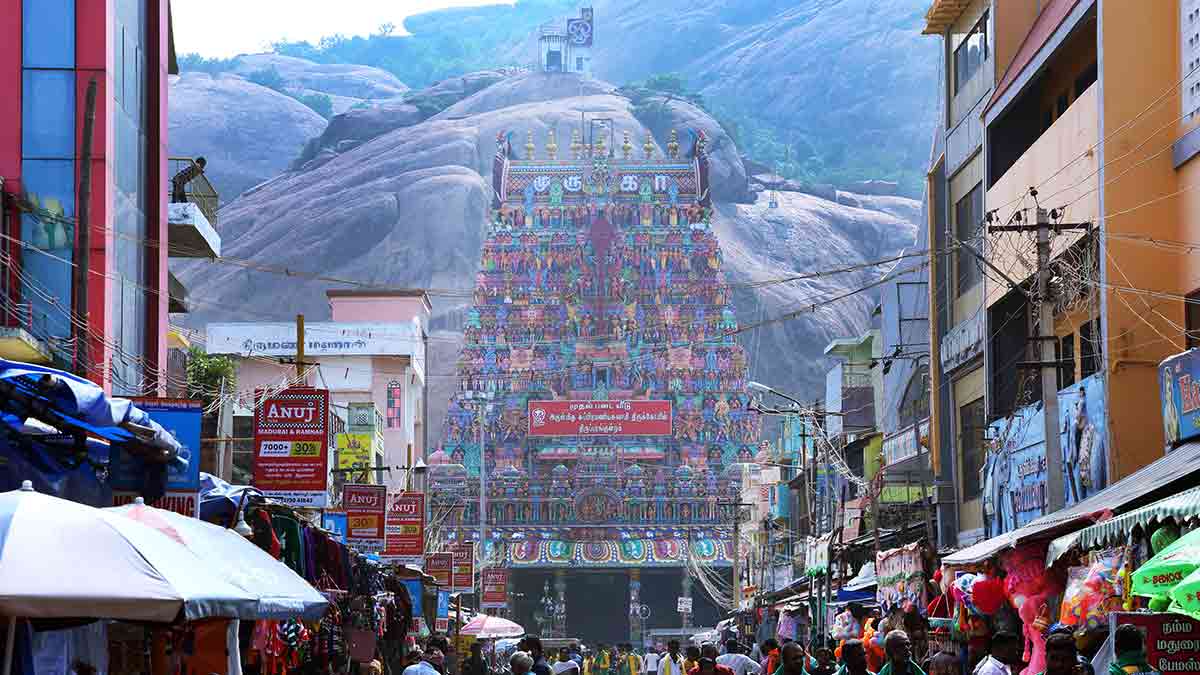 Matter of faith: The entrance to the Thirupparankundram temple | R.G. Sastha