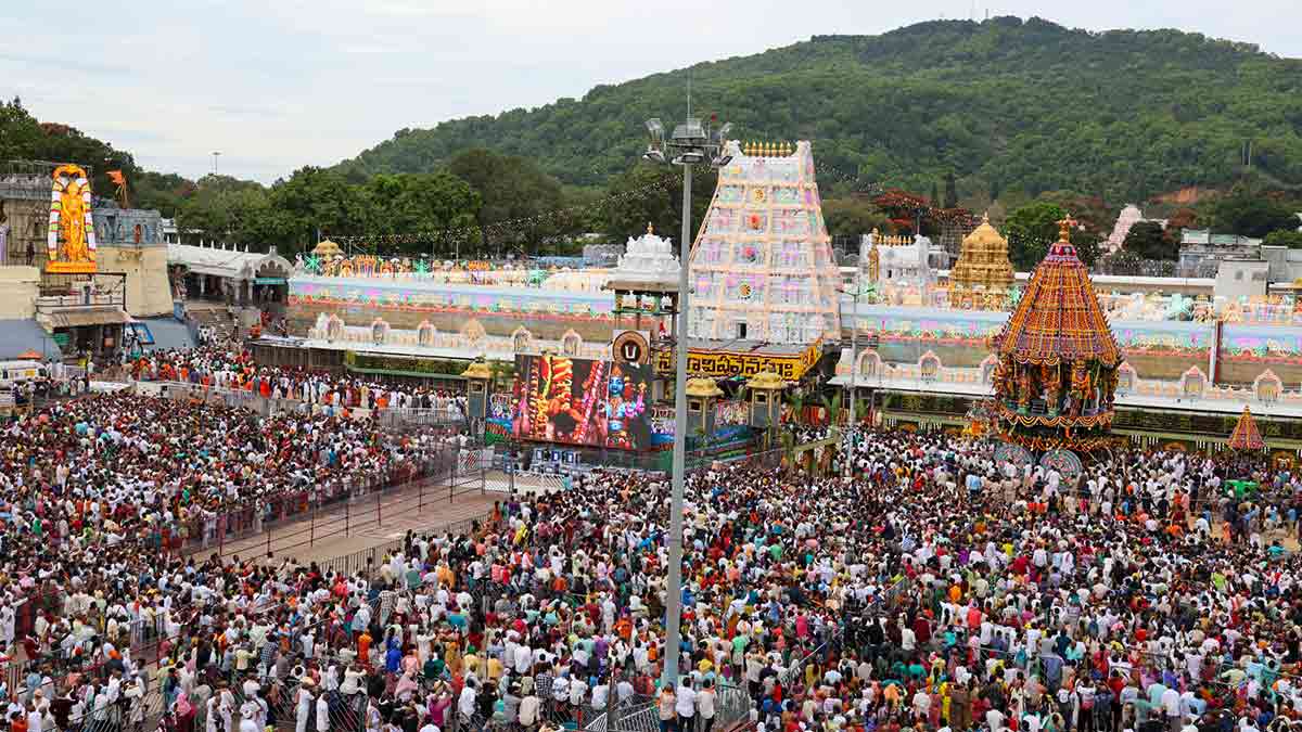 A shrine transformed: Pilgrims at the Tirumala temple | R.G. Sastha