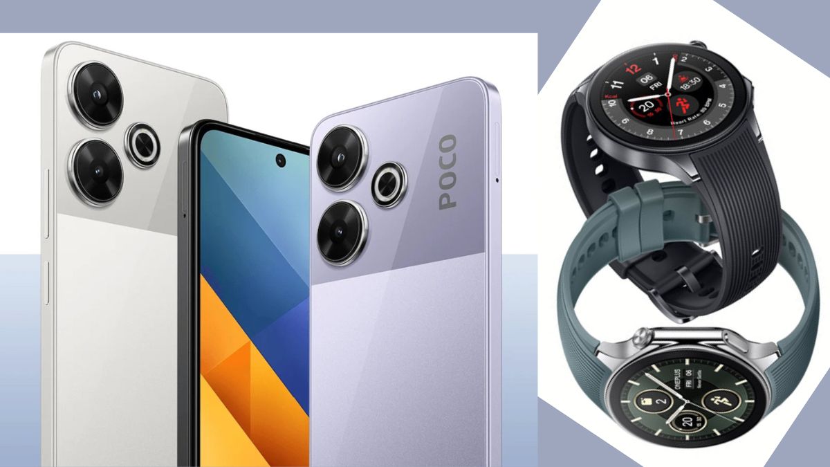 Poco M6 and OnePlus Watch 2