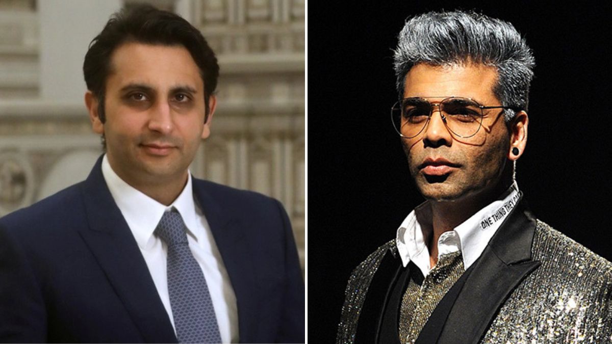 Adar Poonawalla and Karan Johar