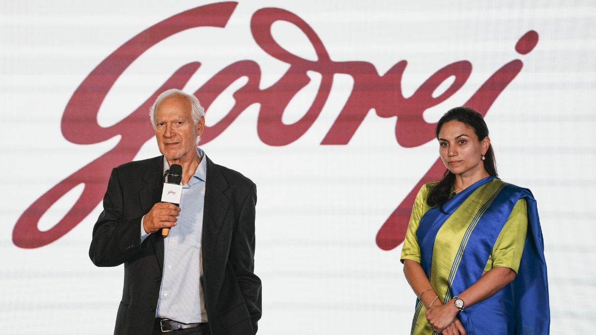 Jamshyd Godrej and Nyrika Holkar of Godrej Enterprises Group