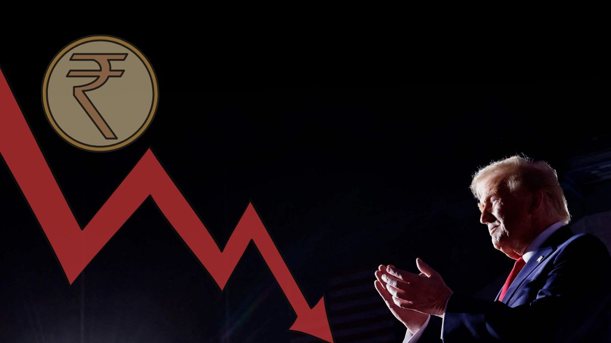The Rupee falls to a record low against the Dollar