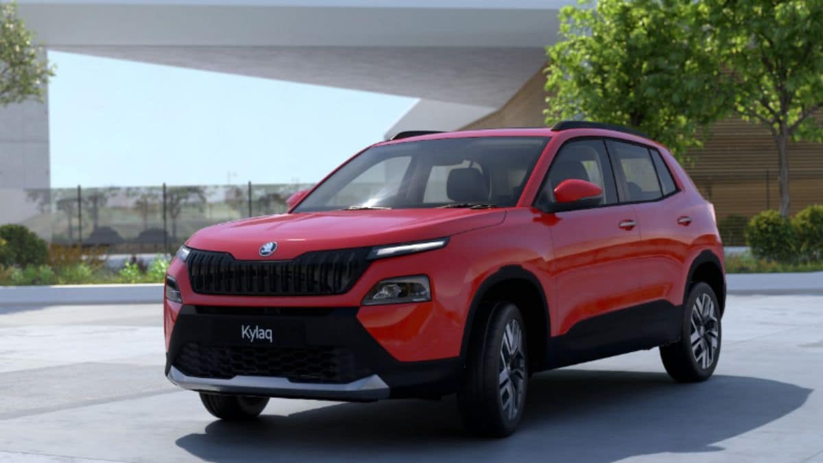A rendered image of the Skoda Kylaq | Official Website