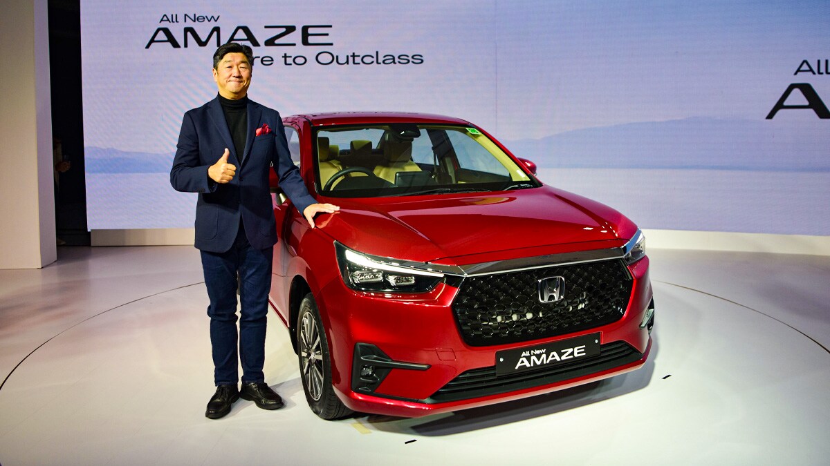 The third-gen Amaze lineup starts with entry-level V trim at Rs 7.99 lakh ex-showroom | Kritajna Naik
