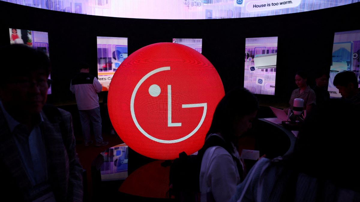 LG Electronics logo on display | Reuters