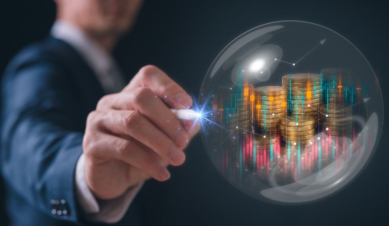 stock market bubble burst shutterstock - 1