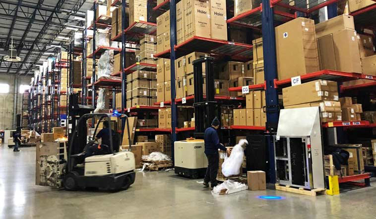 Warehousing space growth in India