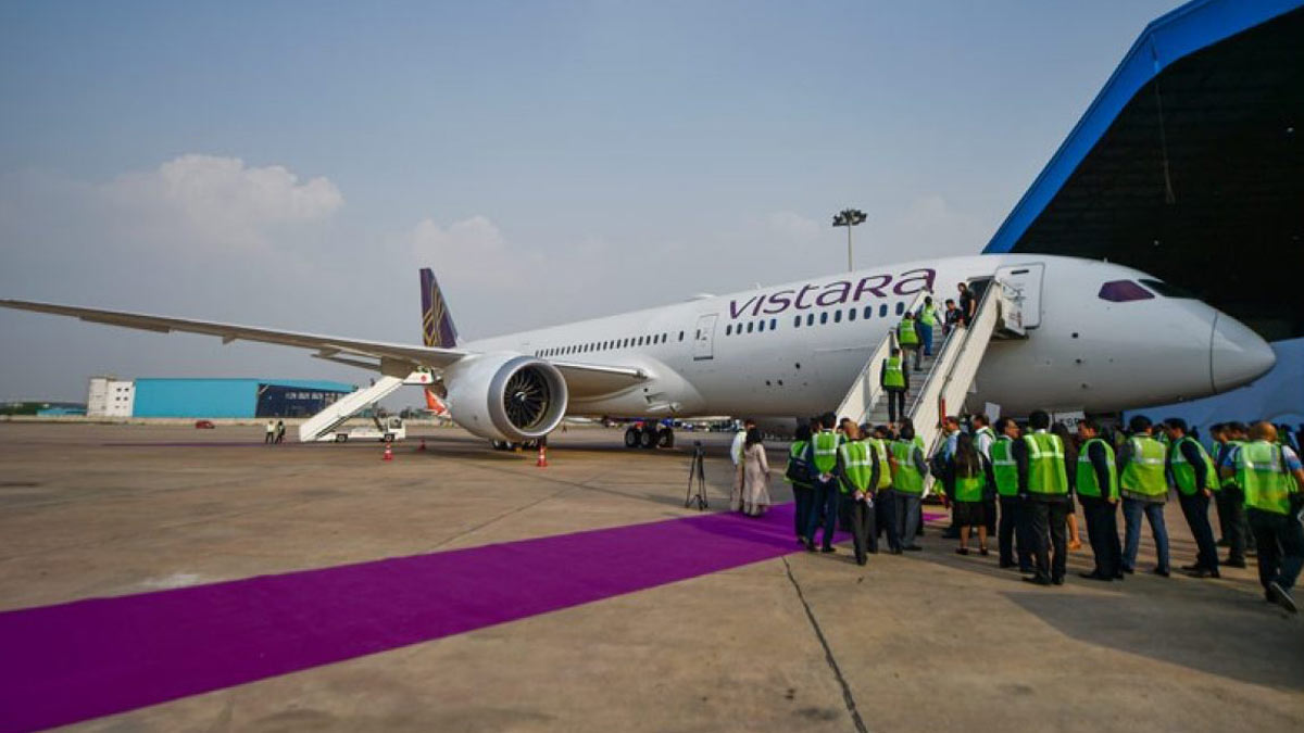 Vistara aircraft