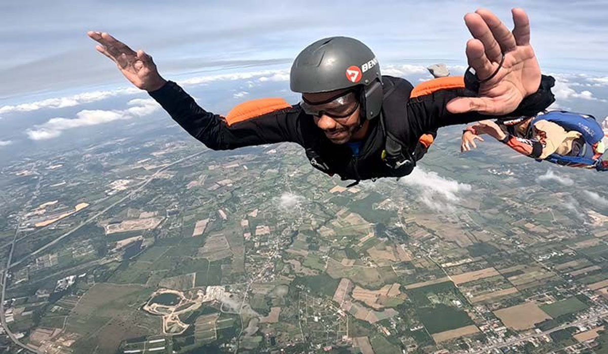 Thailand skydiving