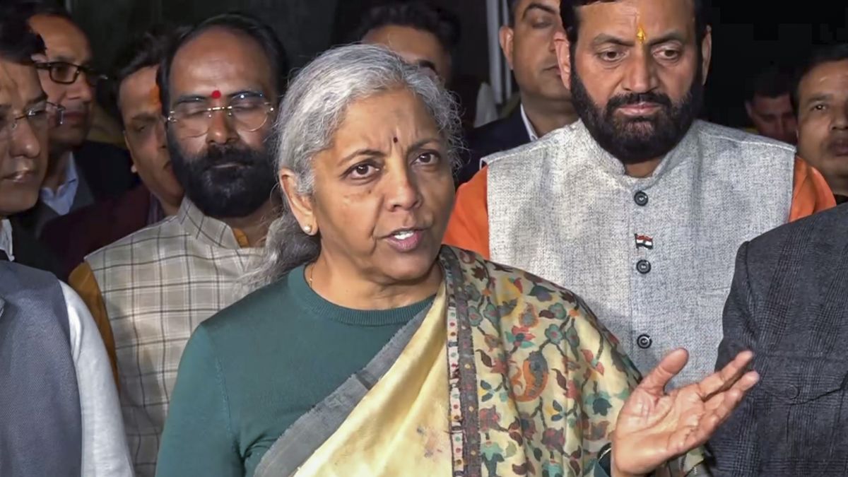 Union Finance Minister Nirmala Sitharaman