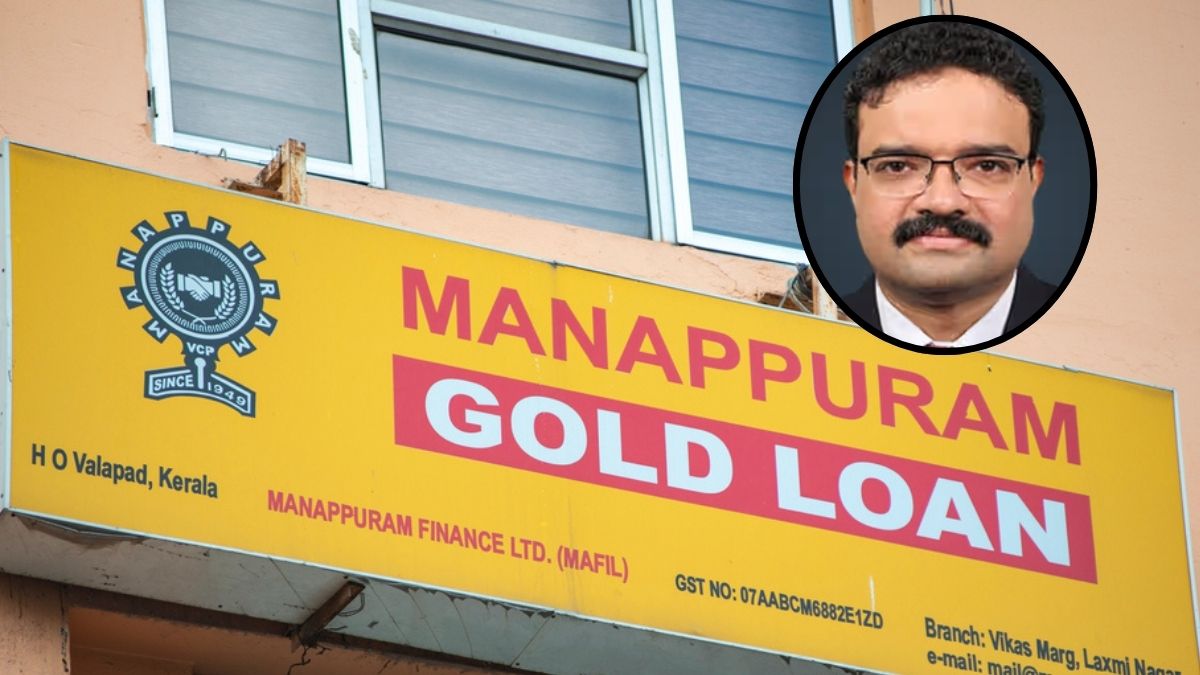 Buvanesh Tharashankar (inset) is new Manappuram Finance Group CFO | Shutterstock/RBL