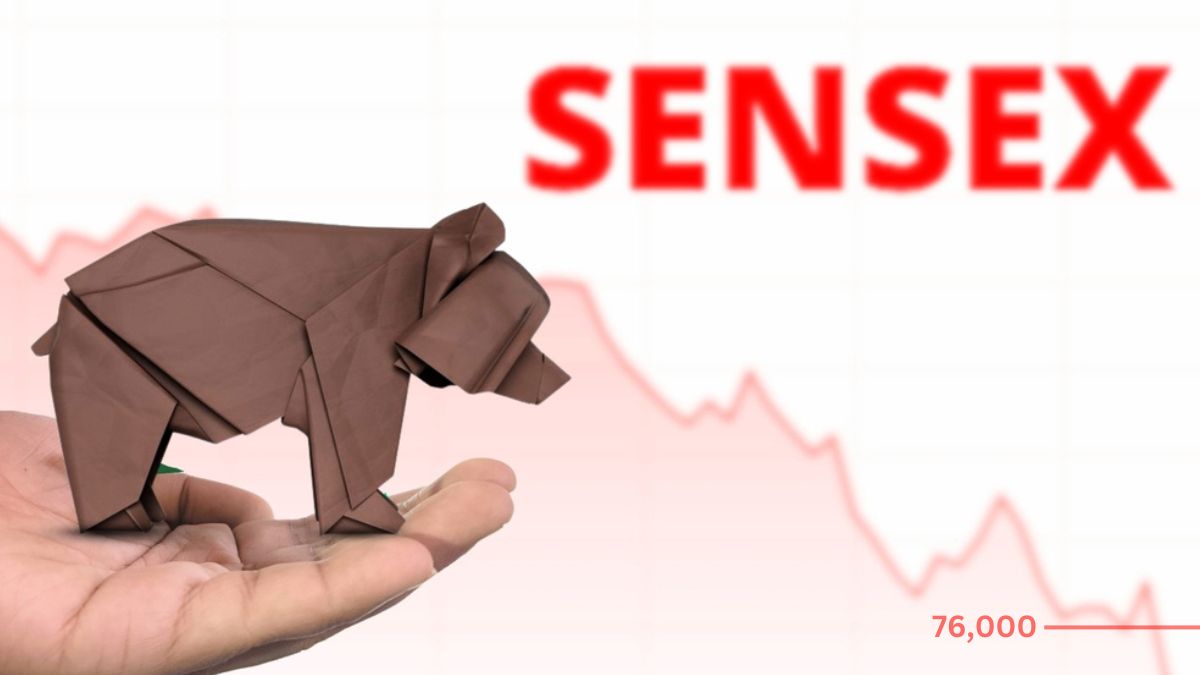 Sensex falls below 76,000 on Feb 12