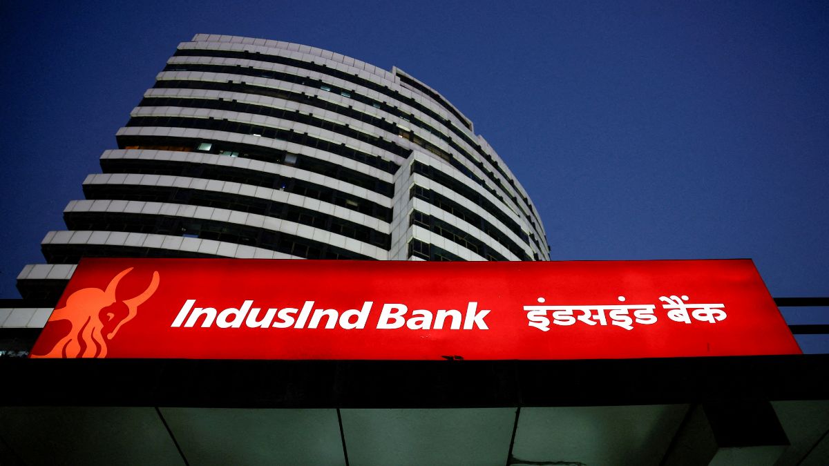 An IndusInd Bank branch in New Delhi | Reuters