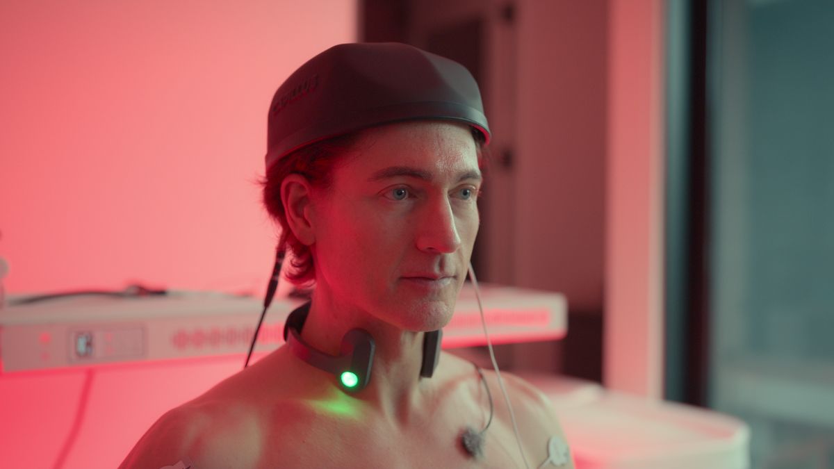A production still of Bryan Johnson in the Netflix documentary, 'Don’t Die: The Man Who Wants to Live Forever' | Netflix