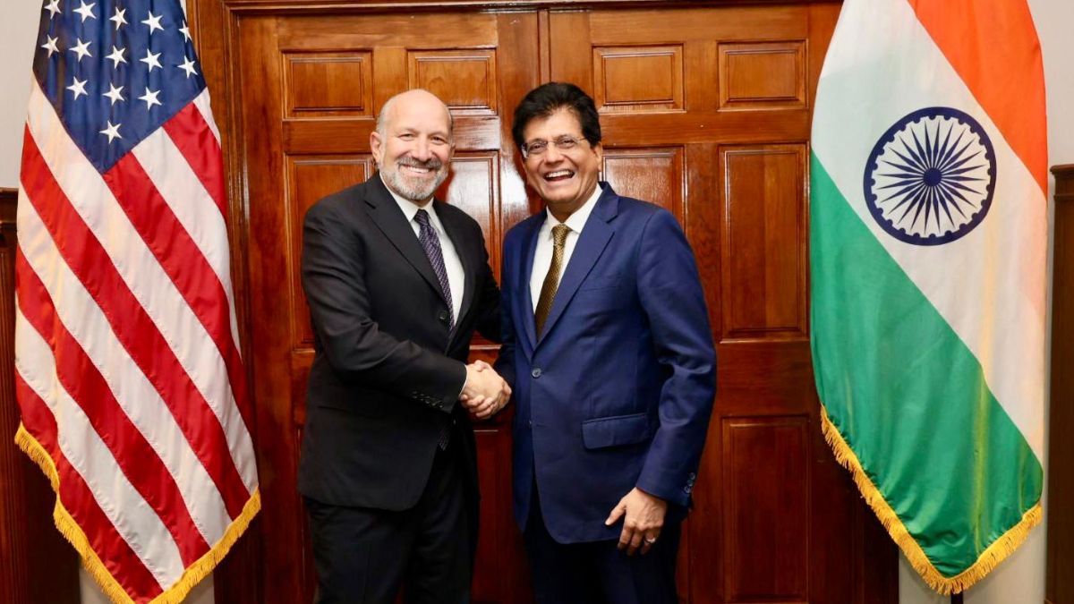 Union Minister of Commerce and Industry Piyush Goyal with US Commerce Secretary Howard Lutnick | X/ @PiyushGoyal