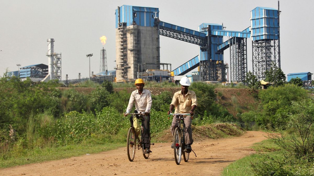 File photo, 2014: In front of the Bhushan Power & Steel plant in Odisha | REUTERS