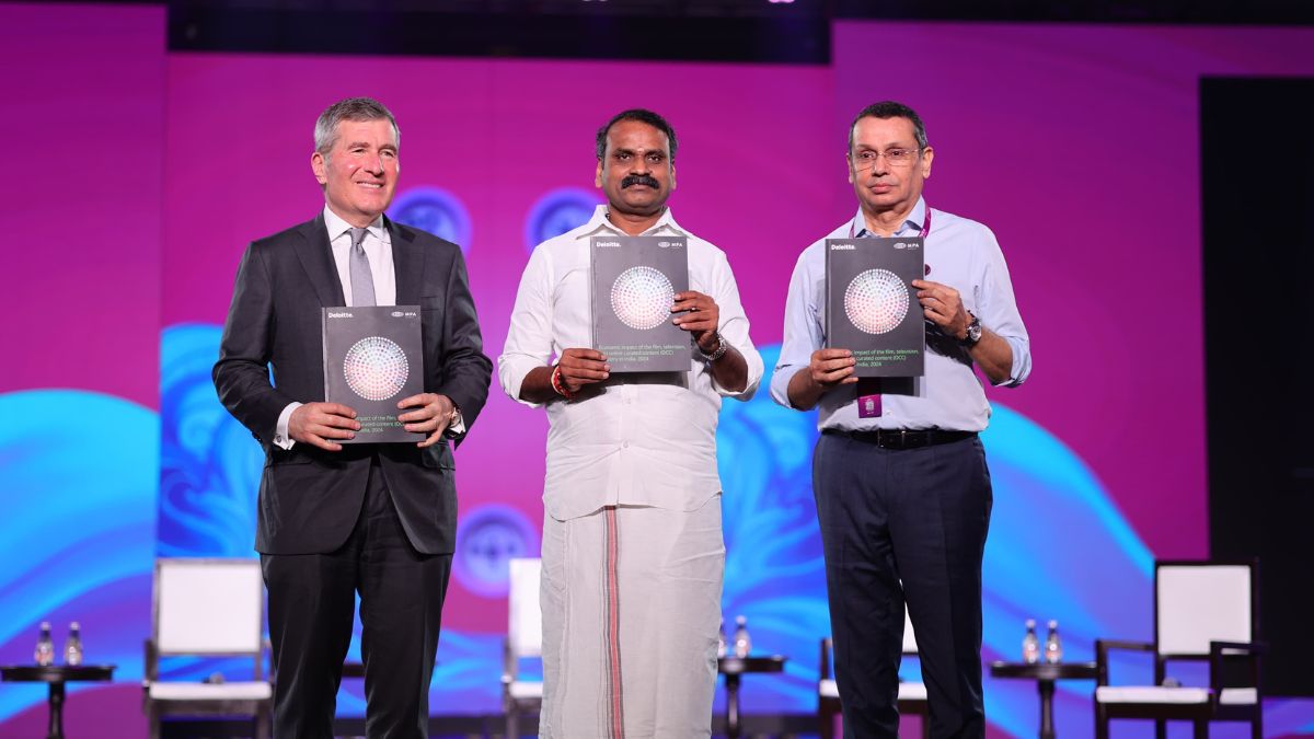 Minister of State for Information and Broadcasting, L. Murugan launches the MPA report