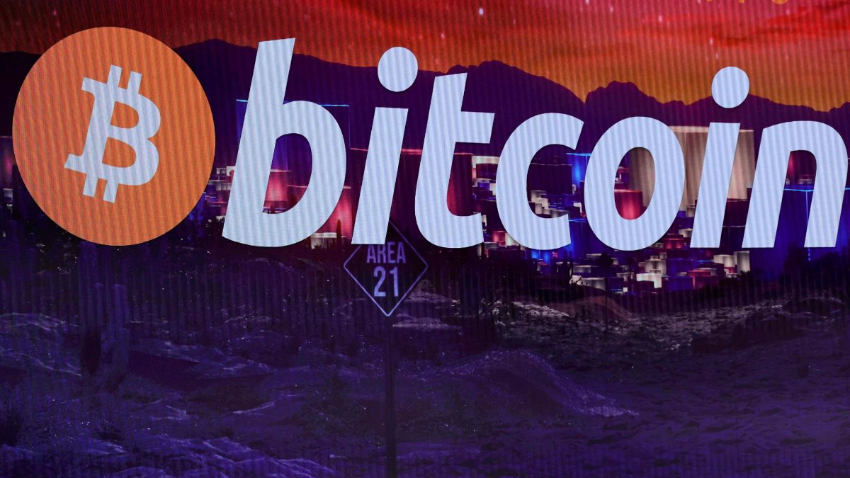 From the Bitcoin Conference 2025 at The Venetian Convention & Expo Centre | AFP