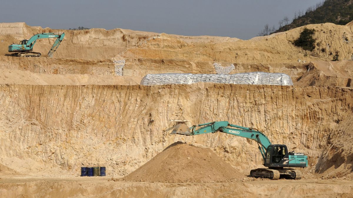 File, Dec 2010: At a rare earth mine in Ganxian county in central China's Jiangxi province | AP