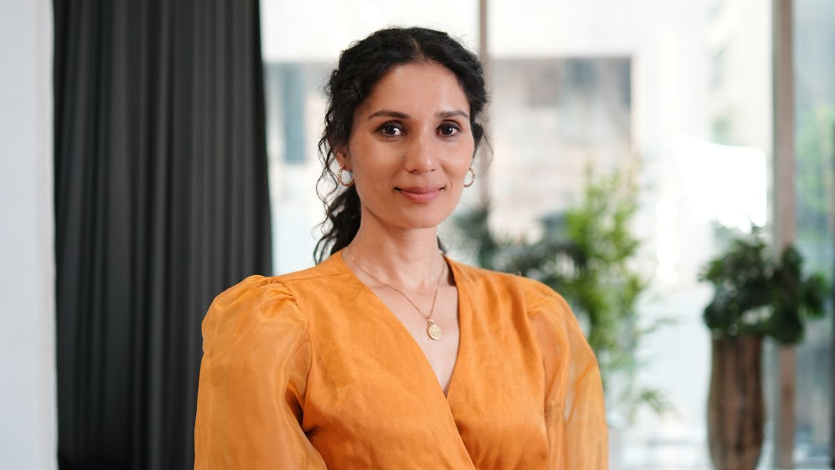 The co-founder of organic skincare startup SUYU Sahyadri Nimesha Bhagia