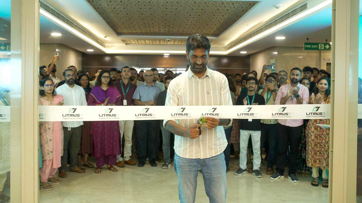 Shiljo Jose, Chief Delivery Officer - Litmus7, inaugurates the new facility at Kochi’s Lulu CyberTower, Infopark 2