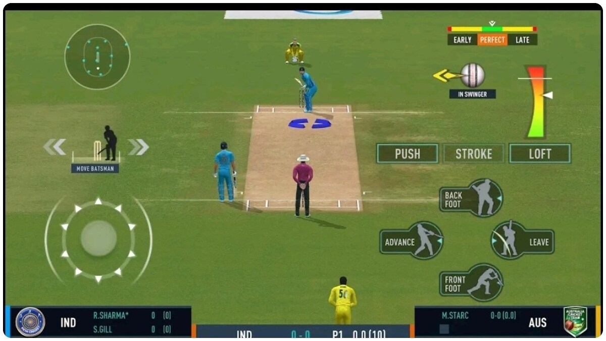 Real Cricket TM mobile game | X