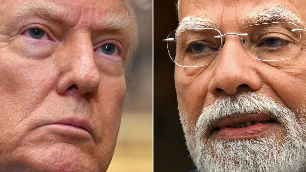 A collage of US President Donald Trump and India Prime Minister Narendra Modi | AFP