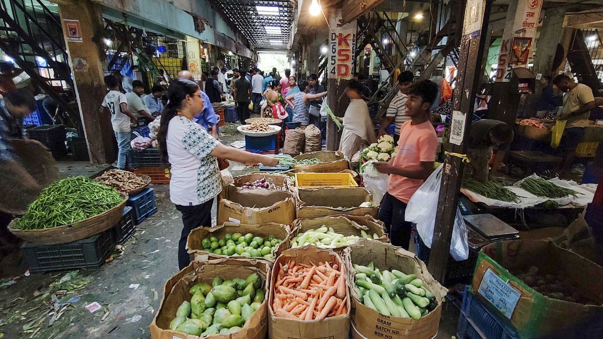 File: A Vegetable market in Mumbai | PTI