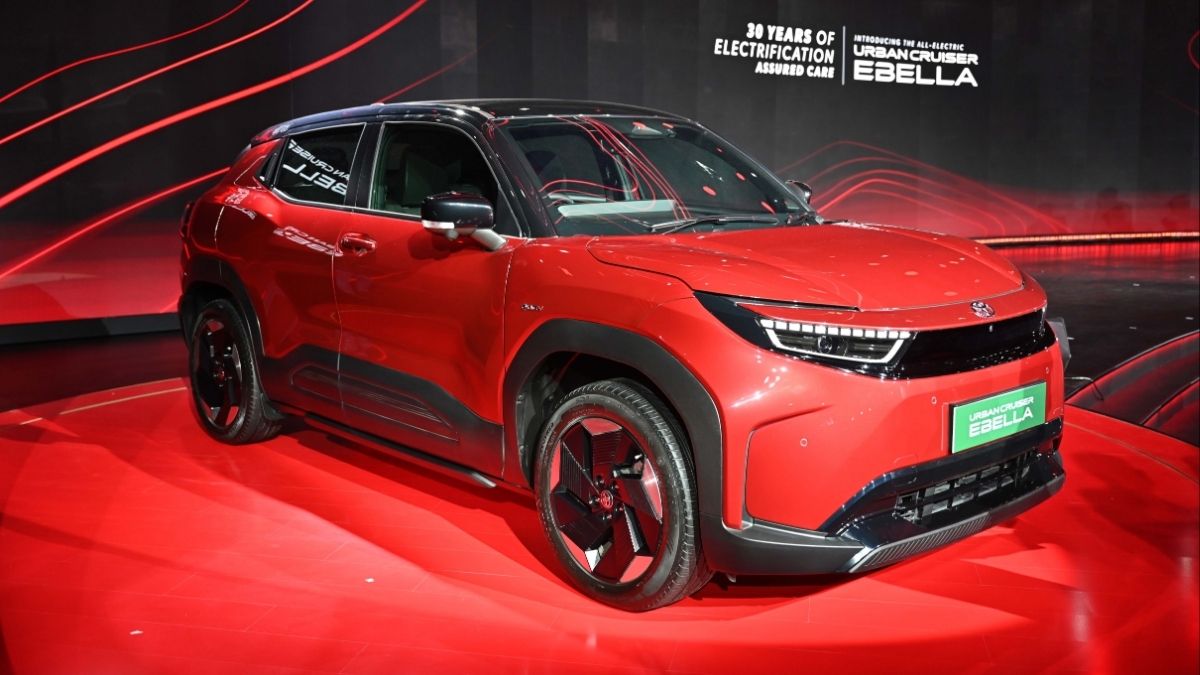 From the launch of Toyota Urban Cruiser Ebella EV in Mumbai on Jan 20 | Amey Mansabdar 