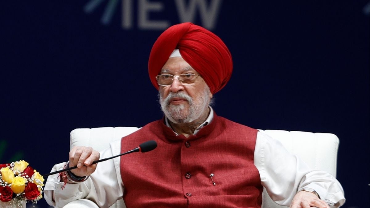 Union Minister of Petroleum and Natural Gas Hardeep Singh Puri at IEW 2026 | X