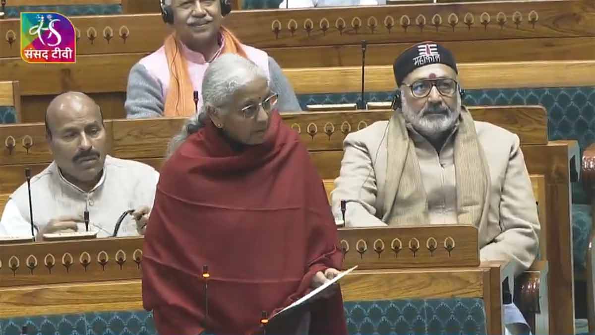 Union Ministers Nirmala Sitharaman tables the Economic Survey in Parliament | X