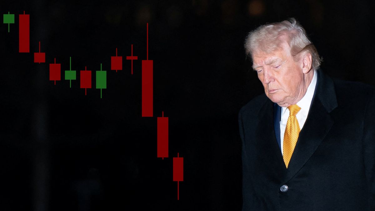 Graphic Representation: US President Donald Trump | Photo by Reuters