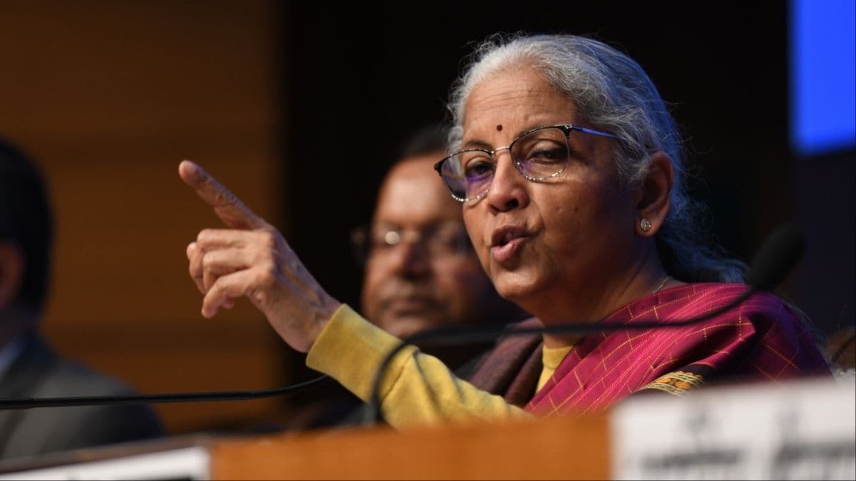 Finance Minister Nirmala Sitharaman post the Budget 2026 | Sanjay Ahlawat