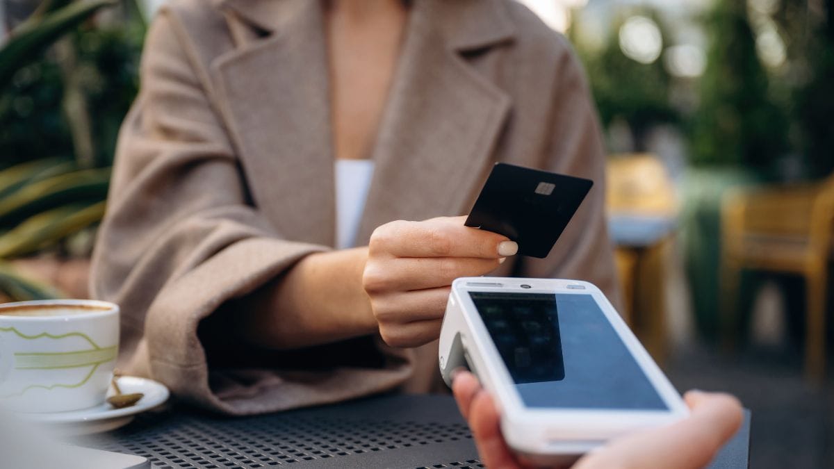 Representative image of a person making a card payment | Shutterstock